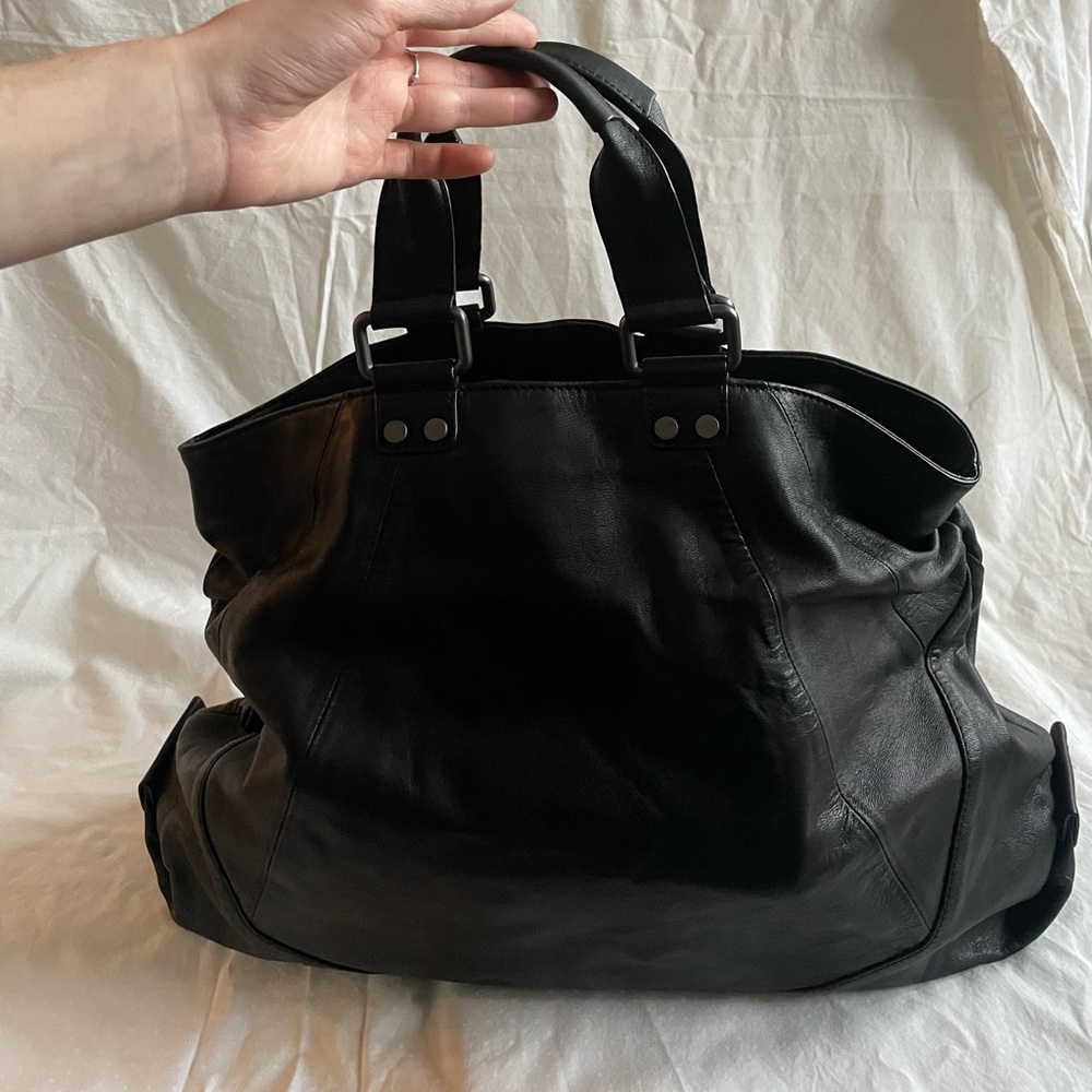 Kenneth Cole Black Leather Handbag - Picture 6 of 7